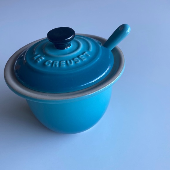 Le Creuset Kitchen Le Creuset Indian Condiment Pot Wspoon Caribbean